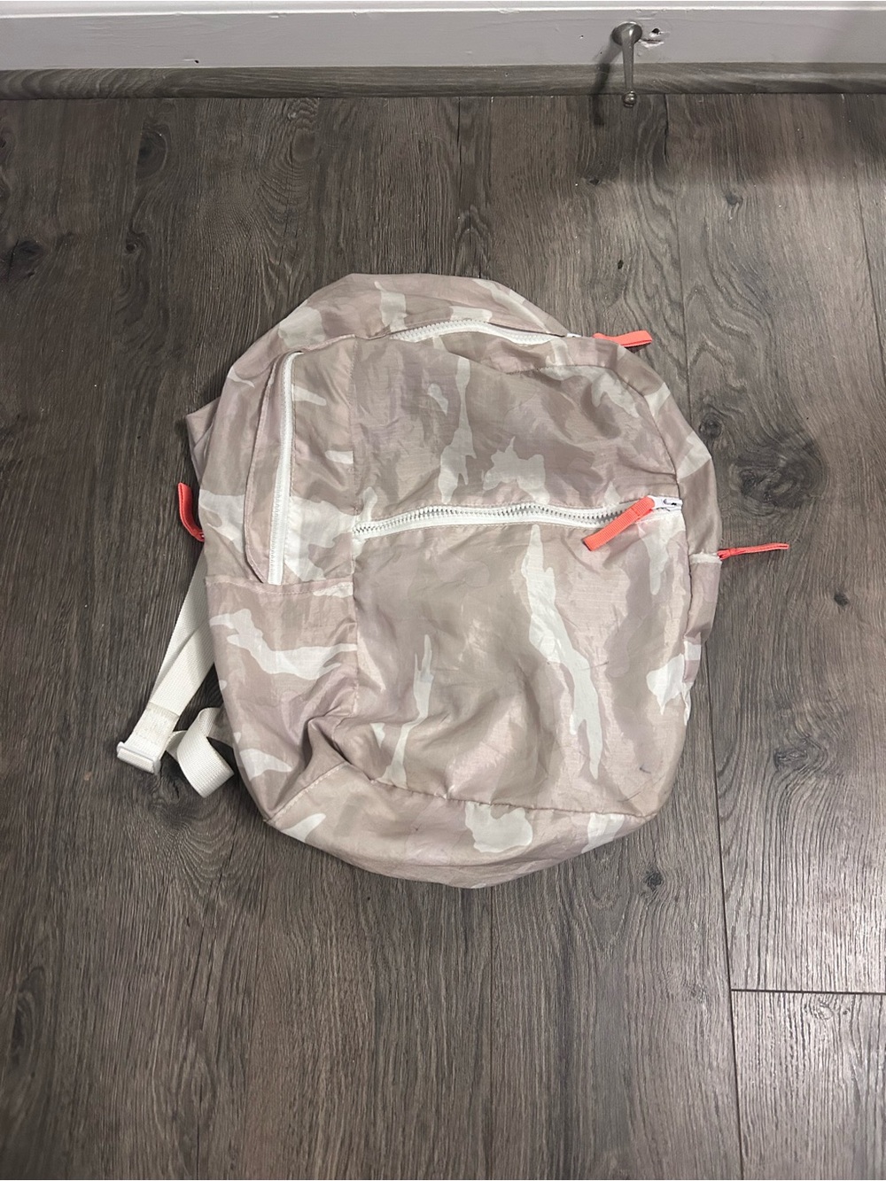 Light Pink Camouflage Daypack Backpack